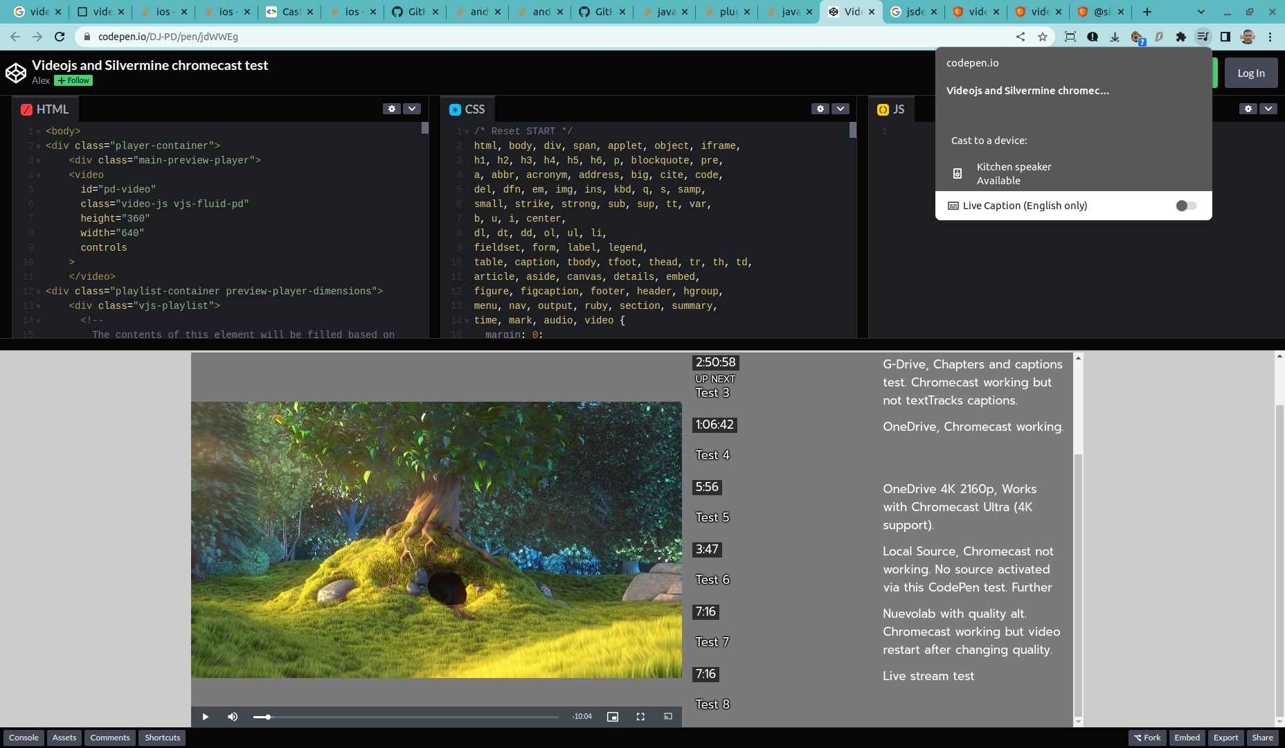 Chromecast only giving audio device options · Issue 129 · silvermine