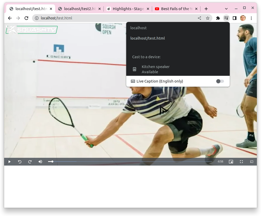 Chromecast only giving audio device options · Issue 129 · silvermine